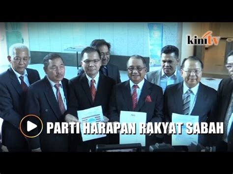 United sabah halk partisi (malay : Parti Harapan Rakyat Sabah is Lajim's new party - YouTube