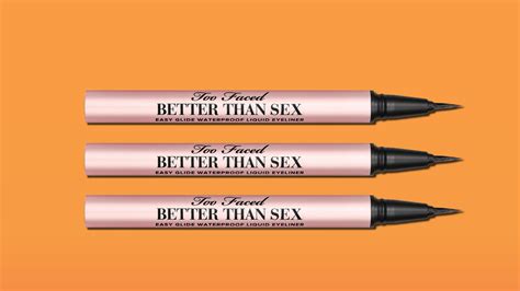 Review Too Faced’s Better Than Sex Eyeliner Is The Best Liquid Formula For A Reason Allure