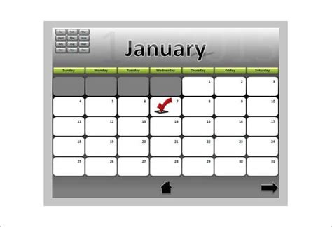 Powerpoint Calendar Template Free Printable Templates