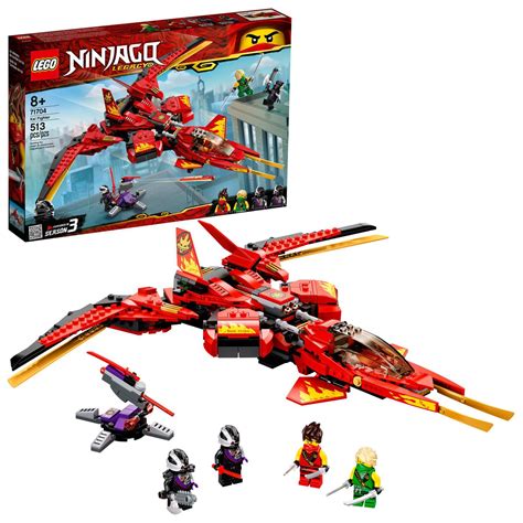 Lego Ninjago Legacy Kai Fighter 71704 Toy Building Kit 513 Pieces