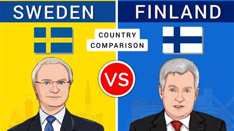 Sweden Vs Finland Country Comparison Youtube