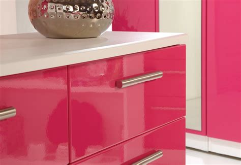 It features veined gray appearance, with artistically placed veneer patterning. Home Furnishings from Furniture Store 247: Pink High Gloss ...