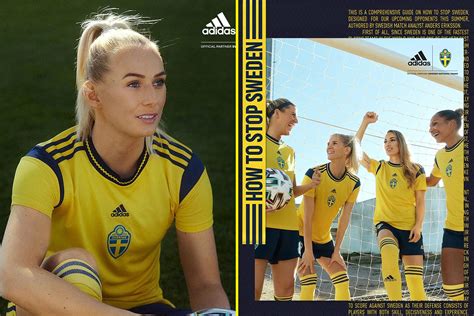 Sweden Womens National Team Release Kit With Guide On How To Stop Them As Arsenal Star Says