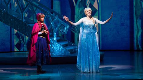 review disney s frozen musical is high tech storytelling