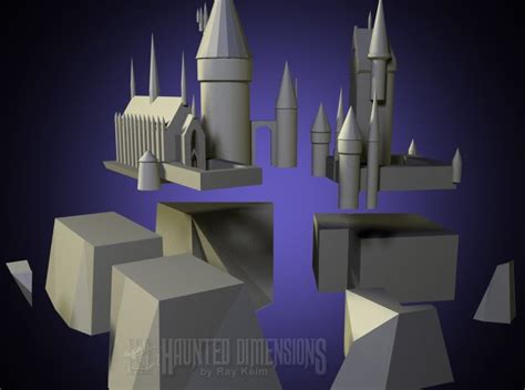 Harry Potter Hogwarts Castle Papercraft Wip Papercraft Paradise