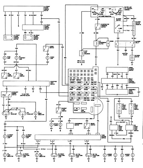1989 S10 Wiring Diagram