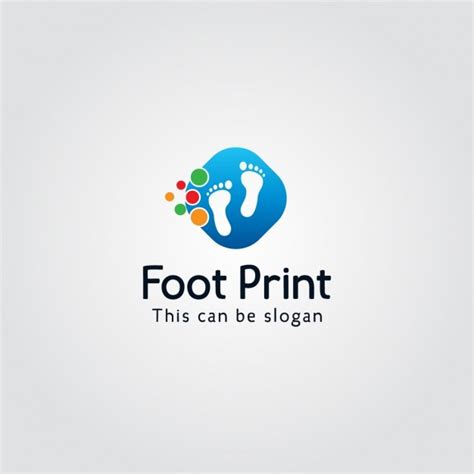 Logo With Feet Vector Free Download