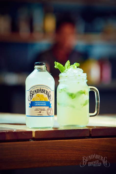 Nannas Lemonade Mocktail Recipe Bundaberg Brewed Drinks