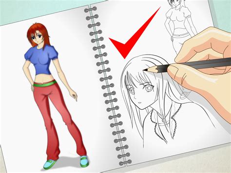 Give it some flesh folds. How to Draw Manga Characters: 6 Steps (with Pictures ...