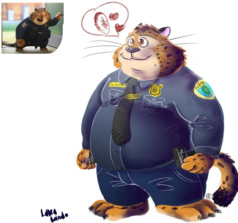 Zootopiathe Officer Clawhauser By Lakalando On Deviantart
