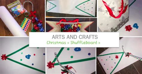 Christmas Shuffleboard Arts And Crafts Educatall