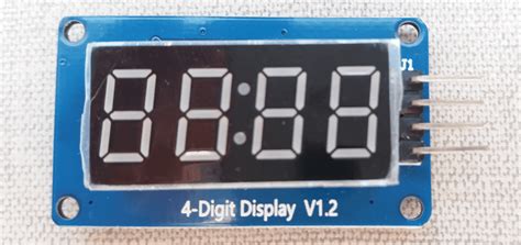 4 Digits Display Tm1637 With Arduino Electrical E