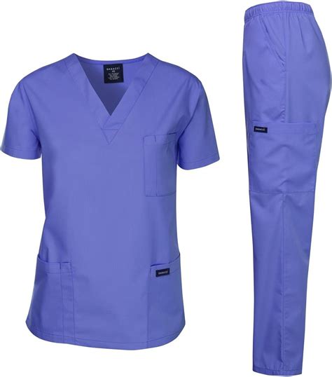 Dagacci Scrubs Medical Uniform Mens Scrub Set Medical