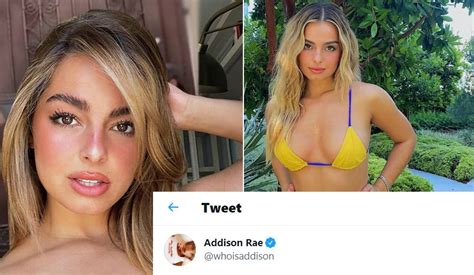 addison rae sparks outrage with ufc tweet photo game 7