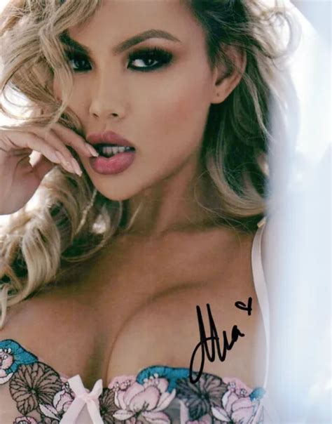 Mia Gray Playboy Super Sexy Instagram Adult Model Signed X Photo Coa