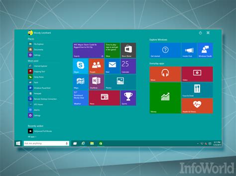 Hands On With The Windows 10 Preview What Works What Doesnt Infoworld