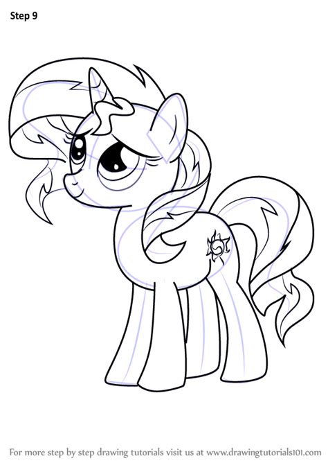 Clicking colored squares copies its hex color to your clipboard. Sunset Shimmer My Little Pony Coloring Pages Princess ...