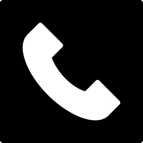 Black Phone Icon