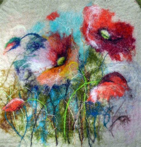 Irina Felting Felt Art Felt Pictures Watercolor