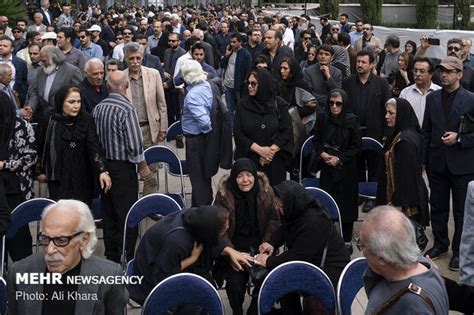 Mehr News Agency Funeral Procession For Iranian Composer Hossein Dehlavi
