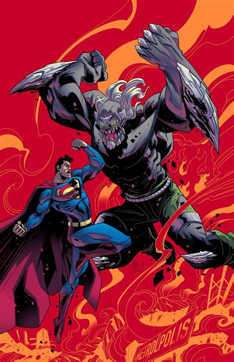 Check Out This Behance Project Superman Vs Doomsday