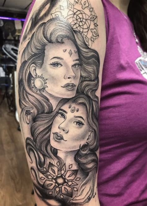 Details More Than 78 Two Faced Gemini Tattoos Best In Cdgdbentre