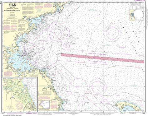 Noaa Nautical Chart 13267 Massachusetts Bay North River