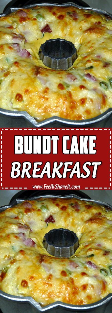 Today's breakfast casserole recipe comes from my dear friend kristen. Bundt Cake Breakfast | Healthy breakfast casserole, Food recipes, Heart healthy recipes