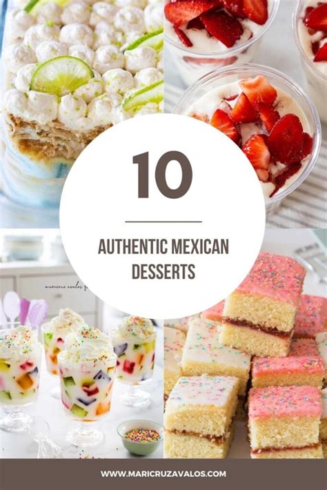 10 Authentic Mexican Desserts Maricruz Avalos Kitchen Blog