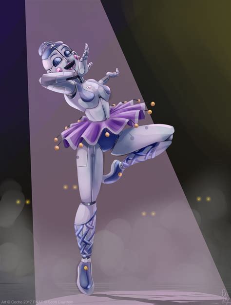 funtime fright cool anime girl anime art girl five nights at freddy s ballora sister location