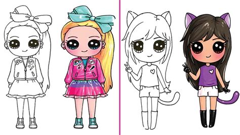 How To Draw Cute Girls Easy Para Android Apk Baixar