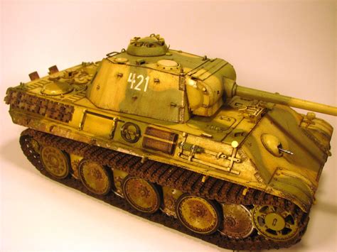 Panzer Modelling By Brucca Nyc Panther Ausf G Late Version Tamya Kit