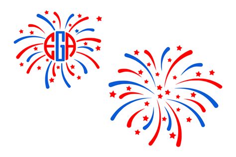 Fireworks svg 4th of July svg (95518) | SVGs | Design Bundles