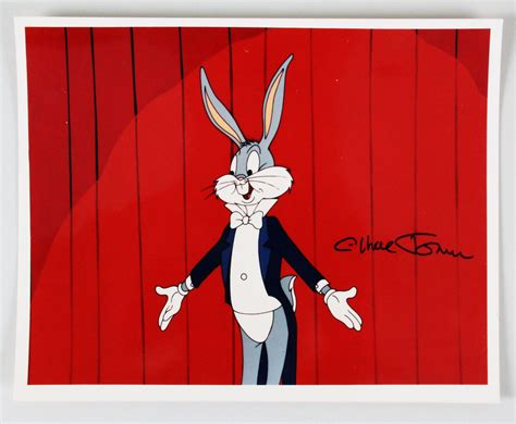 Chuck Jones Signed Photo Bugs Bunny Coa Psadna Memorabilia Expert
