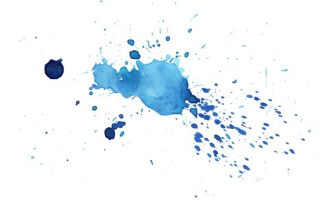 14 Blue Watercolor Splatter Texture 