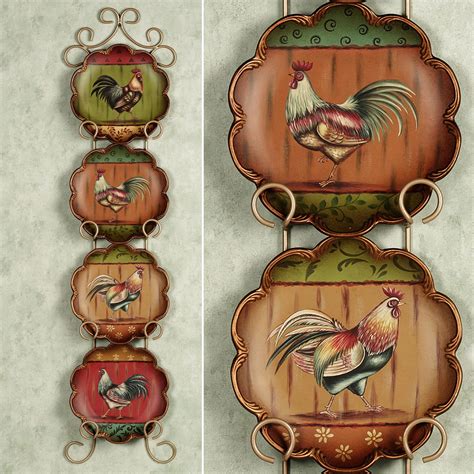 Today i'm gonna bring you to my tiny fancy chicken farm. Decorative Plates and Racks | Touch of Class | Rooster ...