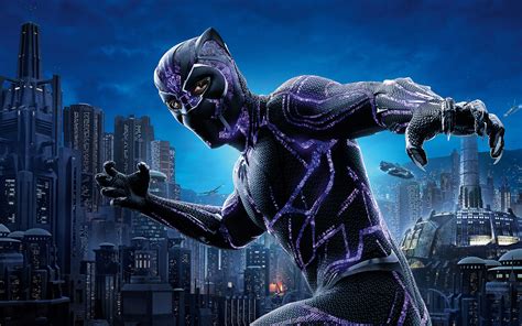 1600x900 Black Panther 4k Movie Poster 2018 1600x900 Resolution Hd 4k
