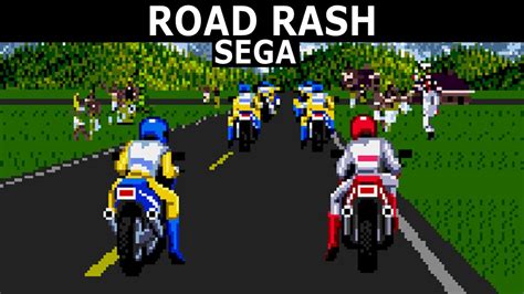 278 Road Rash 1991 Sega Mega Drive Genesis Youtube