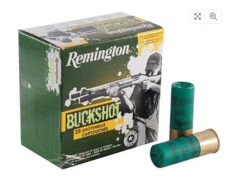 Buckshot Buckshot Ammunition Small Shotshell That Has Been Opened To