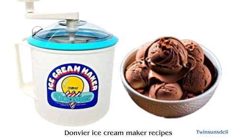 3 Easy Donvier Ice Cream Maker Recipes 2024 Twinsunsdeli