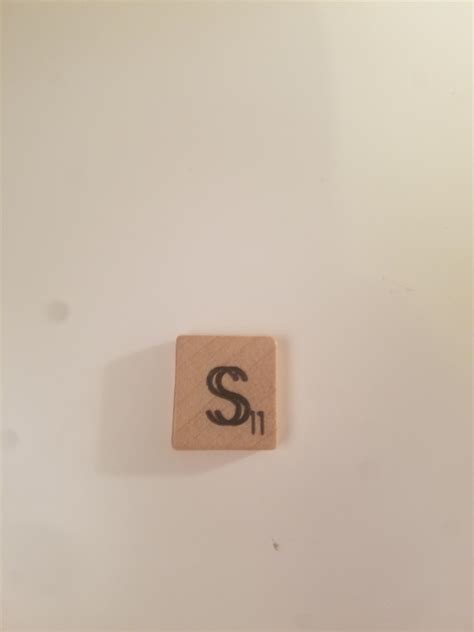 This Double Printed Scrabble Tile Rmildlyinteresting