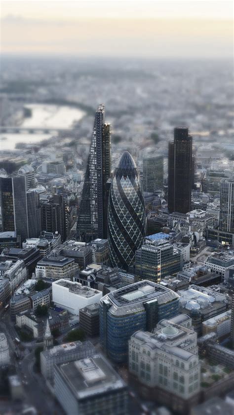 London Aerial Miniature View Iphone 5 Wallpaper Hd Free