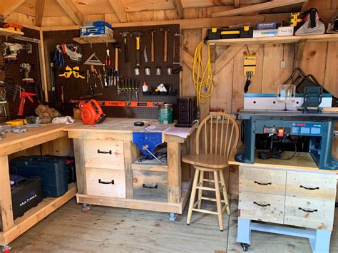 Turning A Shed Into A Workshop Guide Jamaica Cottage Shop