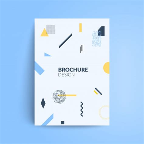 Cover Template With Minimal Design Template Premium Vector