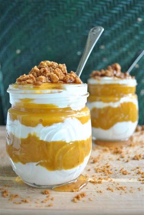 By zee krstic and trish clasen Pumpkin Pie Yogurt Parfaits | The Art of Moseying | Canned ...