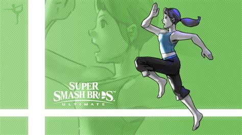 Female Wii Fit Trainer In Super Smash Bros Ultimate By Callum Nakajima
