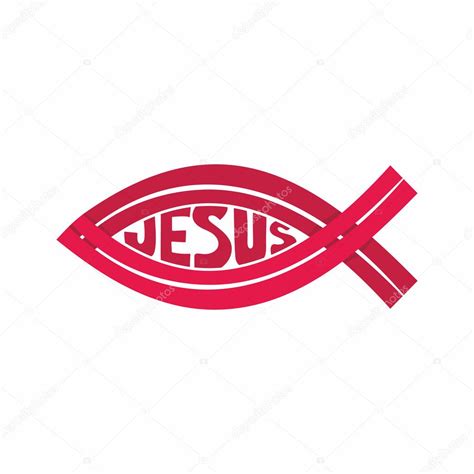 Church Logo Christian Symbols Jesus Fish Stock Vector By ©biblebox