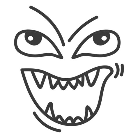 Evil Emoticon Face Cartoon Transparent Png And Svg Vector File Images