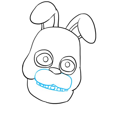 How To Draw Bonnie From Five Nights At Freddy S Really Easy Drawing