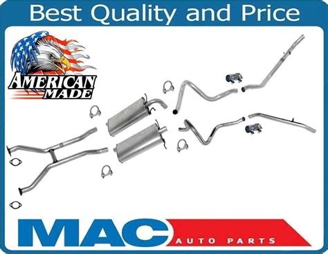 Muffler Dual Exhaust System For Ford Crown Victoria Mercury Grand